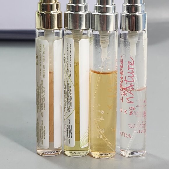 Jafra Mini 7ml Perfume 60 Bottle Storage Organizer Purple Travel Shoulder Bag - Picture 6 of 16